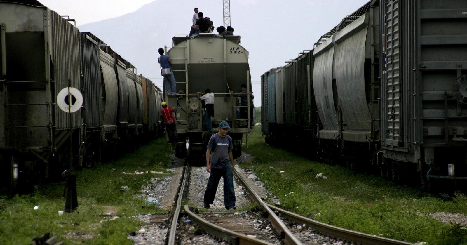 Many Central American immigrants catch freight trains on the way to the U.S.-Mexico border. These trains are commonly known as "La Bestia." A song of the same name refers to the dangerous journey many find aboard such trains.