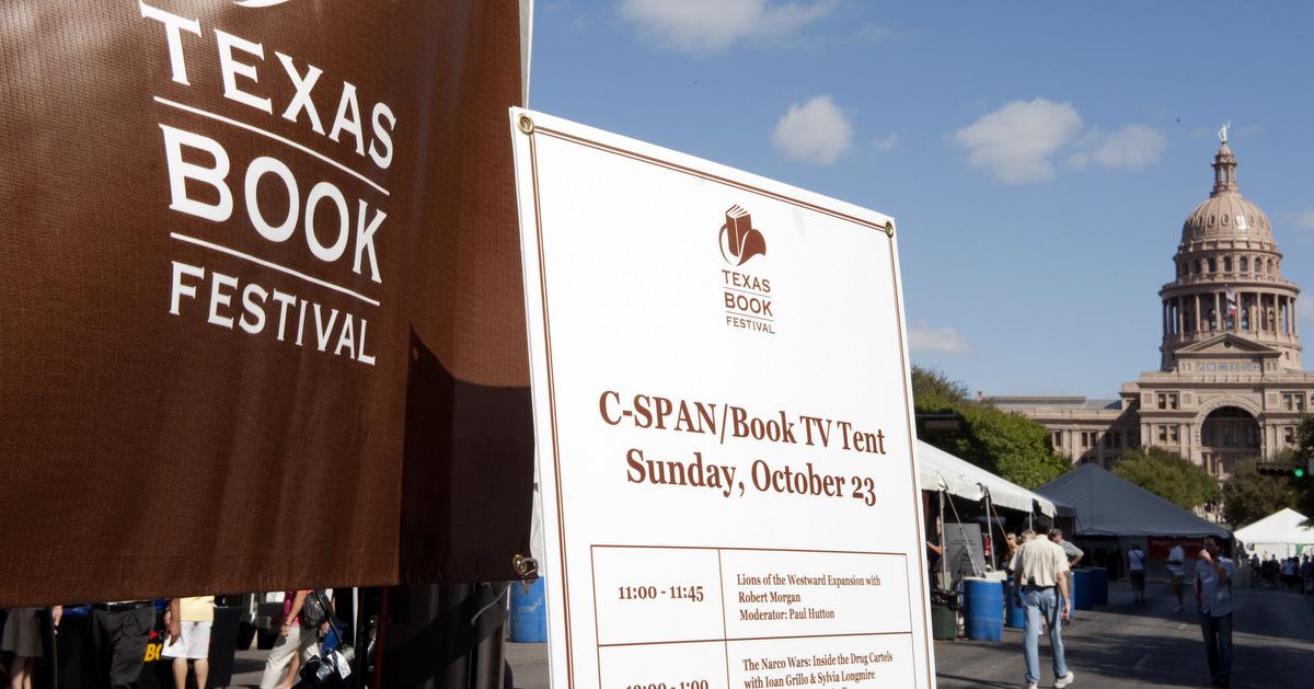 The Texas Book Festival will take place on October 25 and 26.
Texas Book Festival