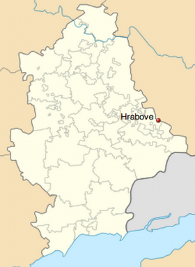 The crash occurred near the village of Hrabove in Donetsk Oblast, Ukraine – some 25 miles from the Russian border. 