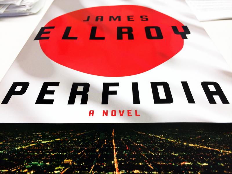 James Ellroy's latest novel, Perfidia, follows the Los Angeles Police Department's response to a brutal murder on the eve of Pearl Harbor.
Filipa Rodrigues/KUT