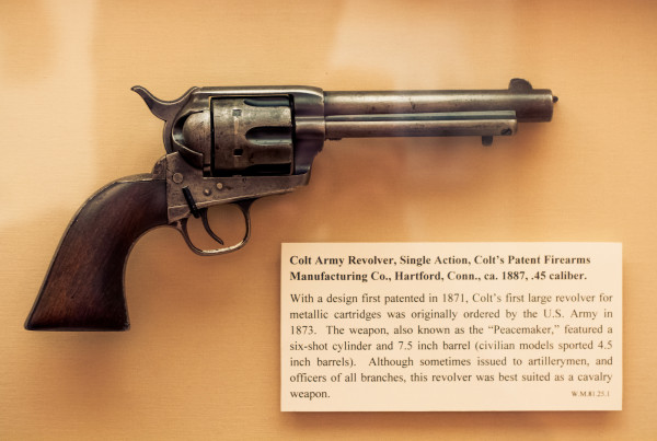 The Colt Six Shooter: A Gun So Heavy, It Takes a Texan to Shoot It