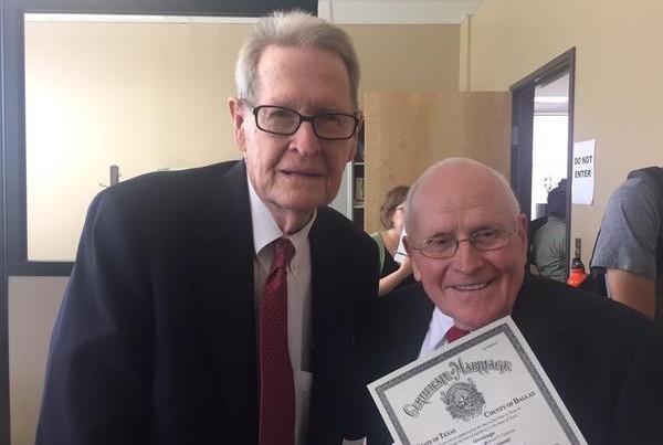 ‘Love Is Everywhere’: Couple In Their 80s In Dallas County’s First Same-Sex Ceremony