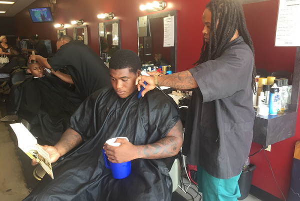 How Barbershops In Spring Are Also Becoming Mini-Libraries