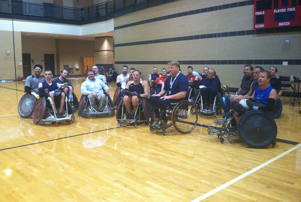 University Of Houston Hosts Wheelchair Rugby Summer Camp