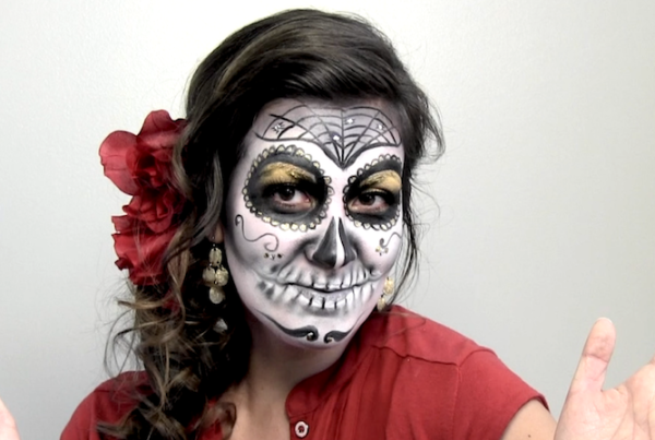 Watch This Stunning Día De Los Muertos Face Painting