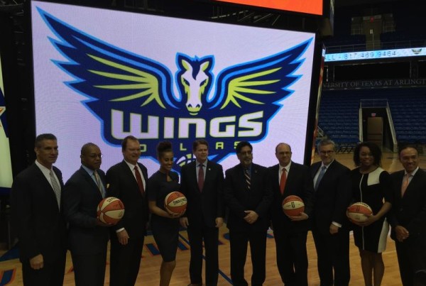 The Dallas Wings Are Introduced To North Texas