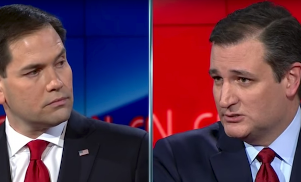 Ted Cruz Faces Off With Rubio, While Wendy Davis Stumps For Clinton In Iowa
