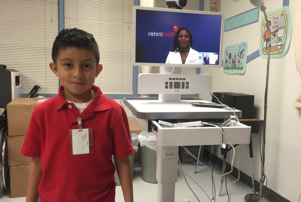 Thousands Of Texas Kids Can Now Visit The Doctor, From School, With Telemedicine