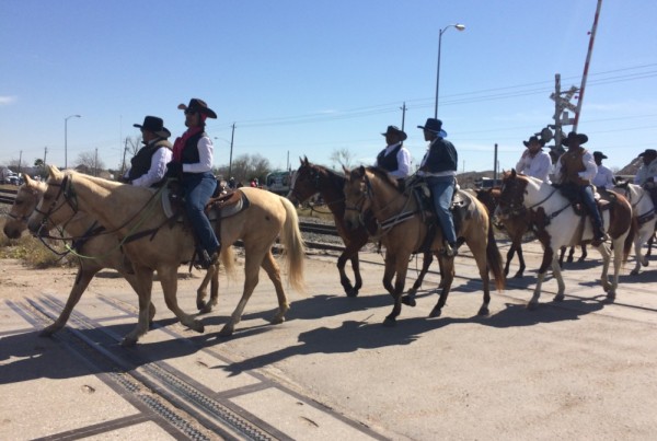 Trail Riders Trot Through Houston, Signaling the Start of Rodeo Season
