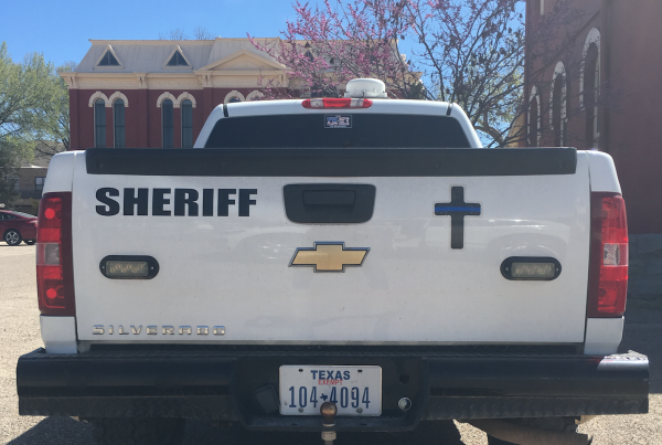 Lawsuit Filed Over Crosses on Cop Cars in Brewster County