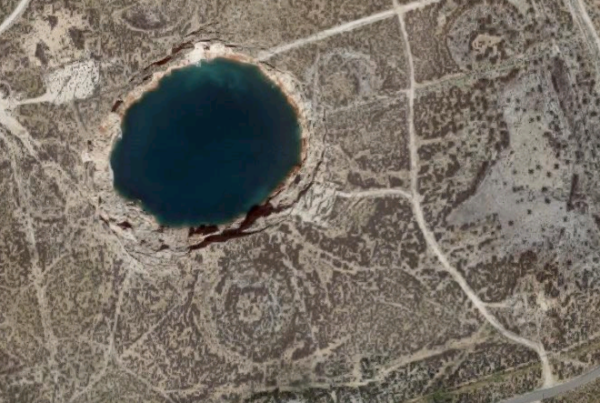 Wink’s Sinkholes are Growing and It’s the Pits