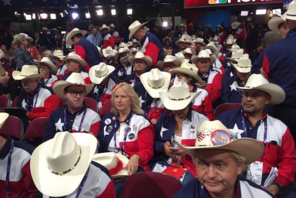 Texas Delegates Rally at the Republican National Convention