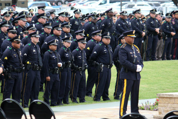 After Rash of Police Officer Shootings, Law Enforcement Community Grieves
