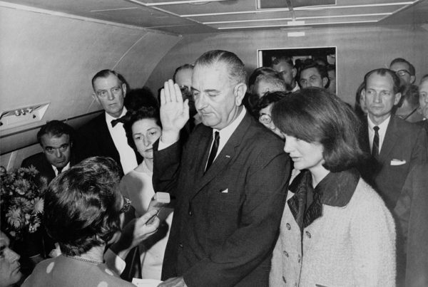 LBJ’s Unconventional Swearing-In was Never Given a Historical Marker. Here’s Why