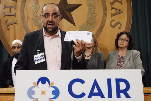 ACLU of Texas Condemns State Rep’s Muslim Survey and Call for Secular Support