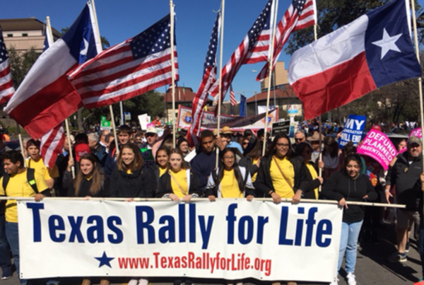Abortion Rights Opponents Gather in Austin for Texas Rally for Life