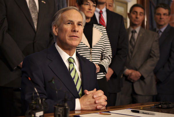 When It Comes To The Special Session, Greg Abbott’s Calling The Shots