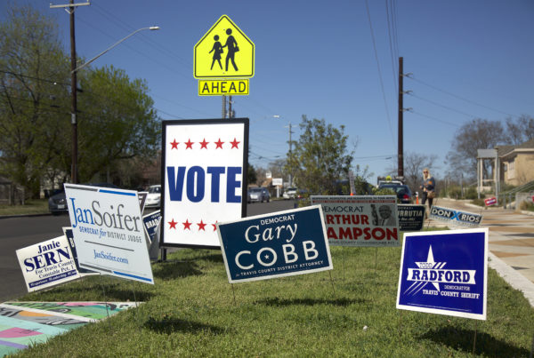 Nonpartisan Texas Elections Are Being Sucked Into The World Of Party Politics