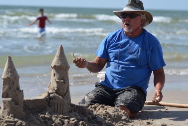 Former Accountant Prospers As The Sandcastle Guy