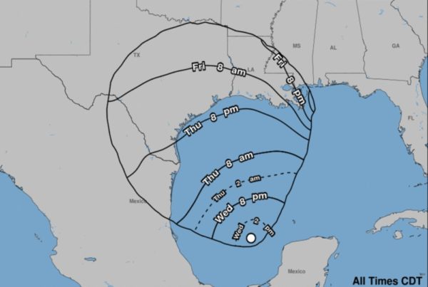 Tropical Storm Harvey Is Headed Toward The Gulf Coast