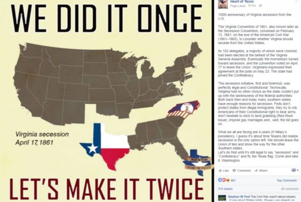That Time Russians Posed As Texans Secessionists On Facebook