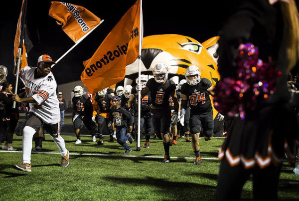 Hurricane Harvey Was Just The Beginning. So Refugio Went Looking For Solace In Football.