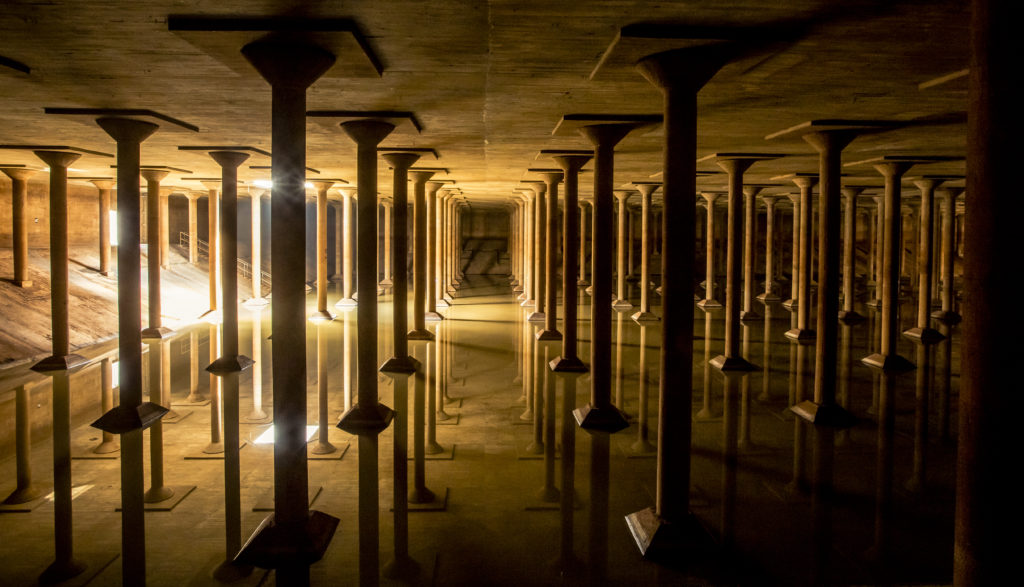 Houston Underground The Buffalo Bayou Park Cistern Texas Standard