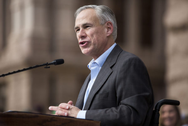 News Roundup: Greg Abbott Sends Top Aide To Sort Out “Unacceptable’ Mistakes At Human Service Agency