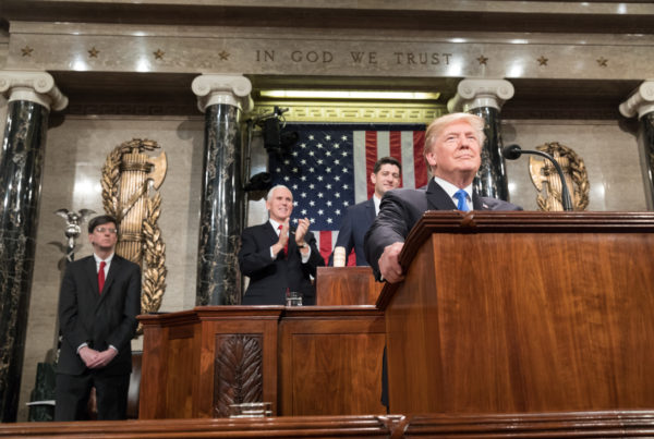 Donald Trump’s First State Of The Union Address Highlights Immigration, Infrastructure