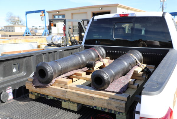 Restoration Of Alamo Cannons Reveals Hidden Artifacts