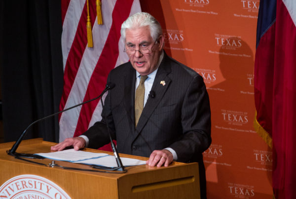 Could Rex Tillerson Become The Next UT System Chancellor?