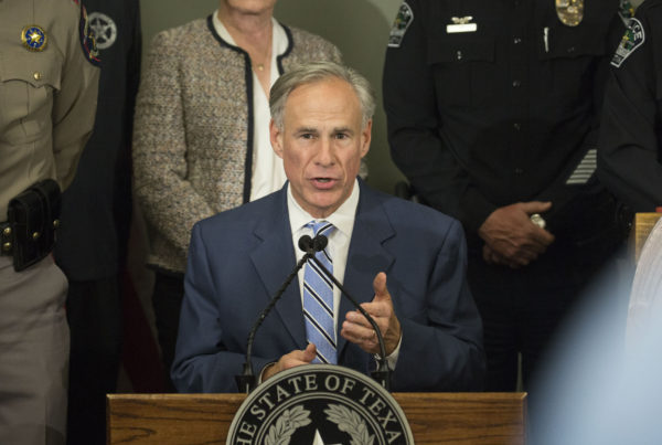 Greg Abbott Signals That He Expects To Face Opponent Lupe Valdez After Primary Runoff