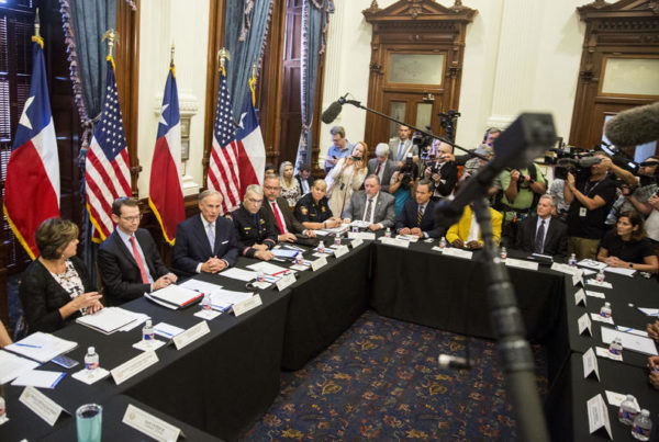 Gov. Abbott Convenes First Roundtable On School Safety After Santa Fe Shooting