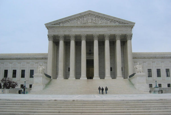 The US Supreme Court building