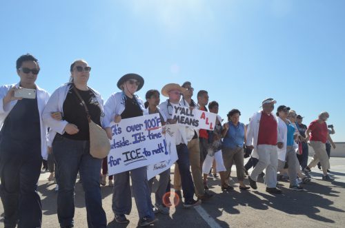 News Roundup: Two Texas Congress Members Visit Tornillo Immigrant Detention Facility
