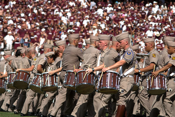 A Former Aggie Band Member Recalls The Day A&M And UT Almost Came To Blows