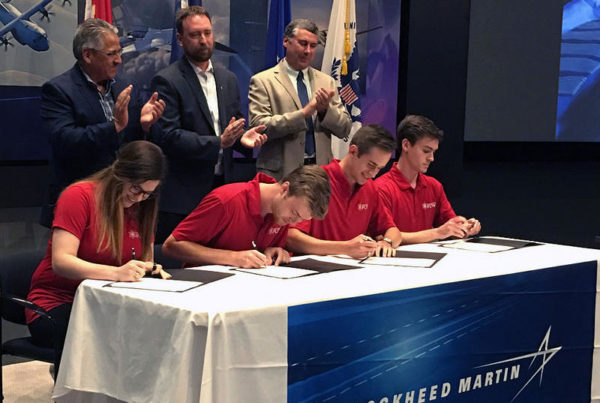 Fort Worth’s Lockheed Martin Signs Inaugural Class Of Interns It’s Nurtured Since High School