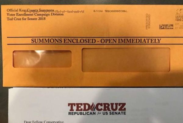 Ted Cruz Campaign Mailer May Be Deceptive, But It’s Probably Legal