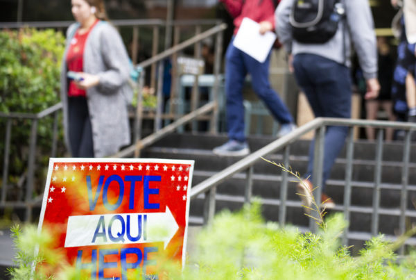 News Roundup: Early Voting Will Resume At Texas State University