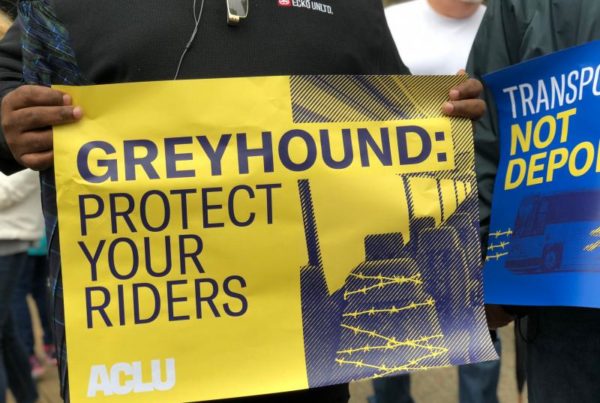 News Roundup: Activists Petition Greyhound To Ban Border Patrol Agents From Its Buses