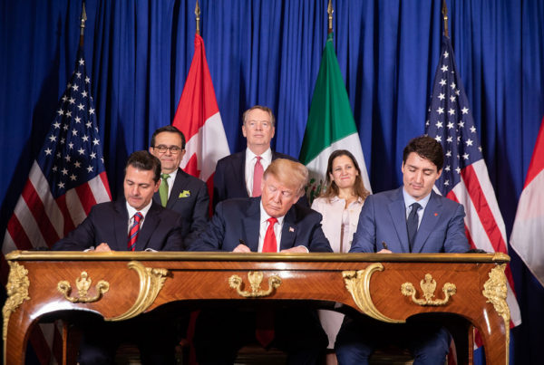 It’s Now Up To Congress Whether Trump’s New North American Trade Agreement Becomes Law