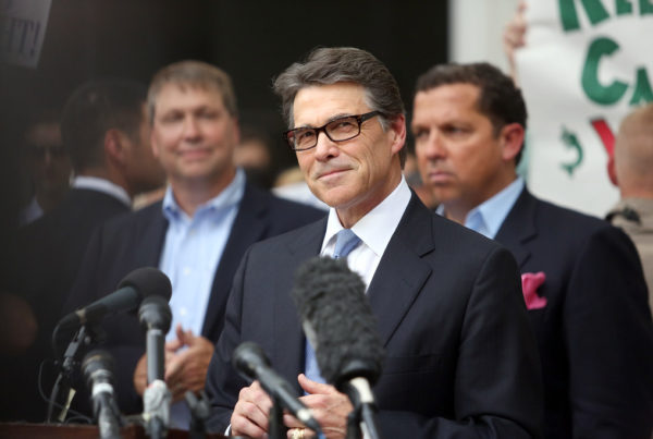 Rick Perry Is Expected To Leave His Post As Energy Secretary