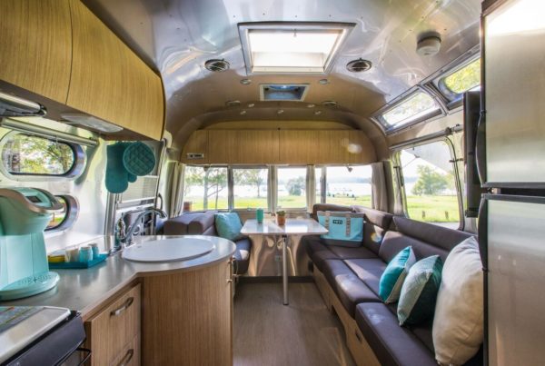 Get Your ‘Glamping’ Fix In An Airstream Trailer