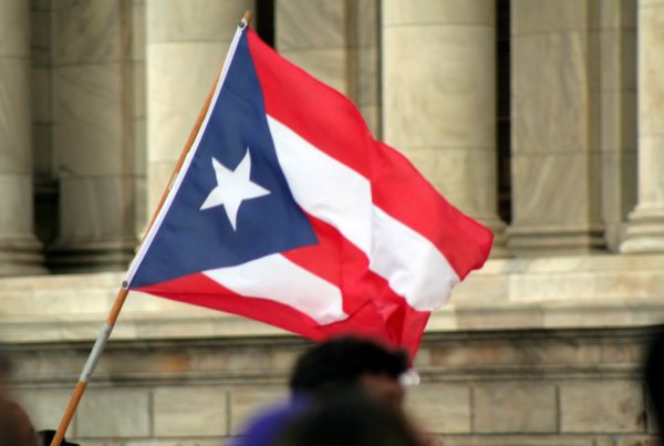 In Solidarity, Texans With Ties To Puerto Rico Joined Local Protests Against Governor Ricardo Rosselló