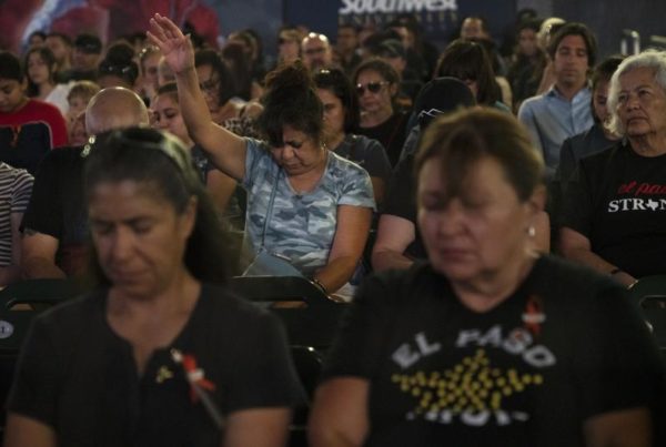 At El Paso Memorial, Community Honors Lives Lost And Takes First Steps To Heal