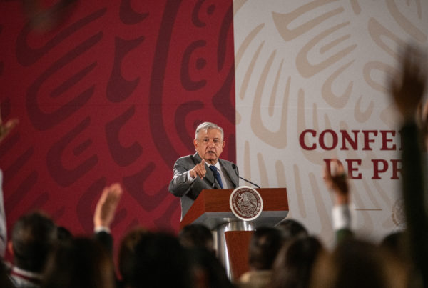 Words Of Encouragement And A Hug, From AMLO To Mexicans Living Abroad