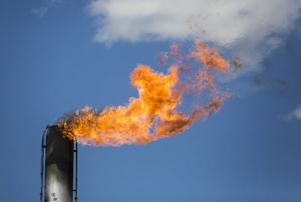 Even With Flaring, Natural Gas Storage Is Rising