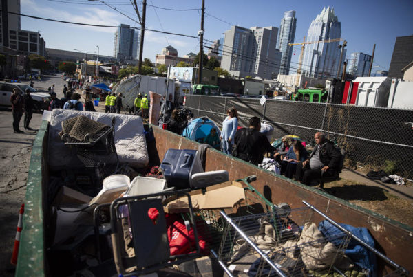 ‘The Timing Is Not Ideal’: State Cleanup Of Homeless Camps Comes As Austin Clears Area Around ARCH