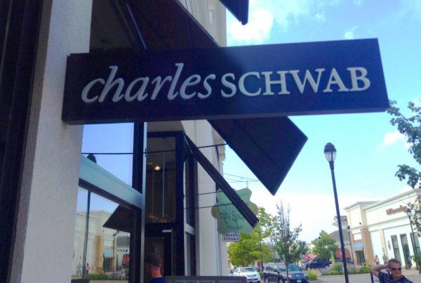 Charles Schwab sign