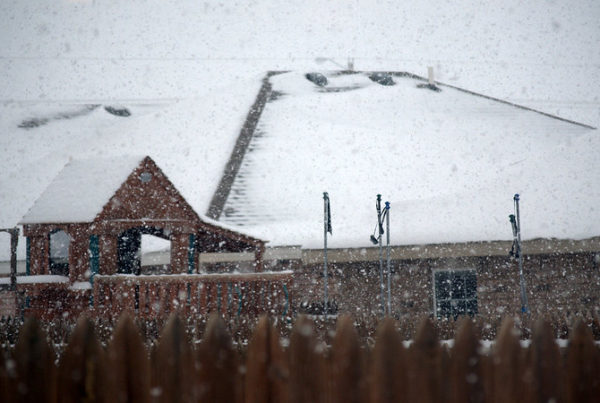 Some Parts Of The Panhandle Receive 8-10 Inches Of Snow